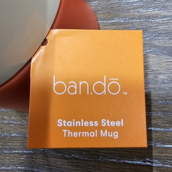 Ban.do STAINLESS STEEL THERMAL MUG 16oz- BOLD MOVE, NWT - Picture 5 of 5